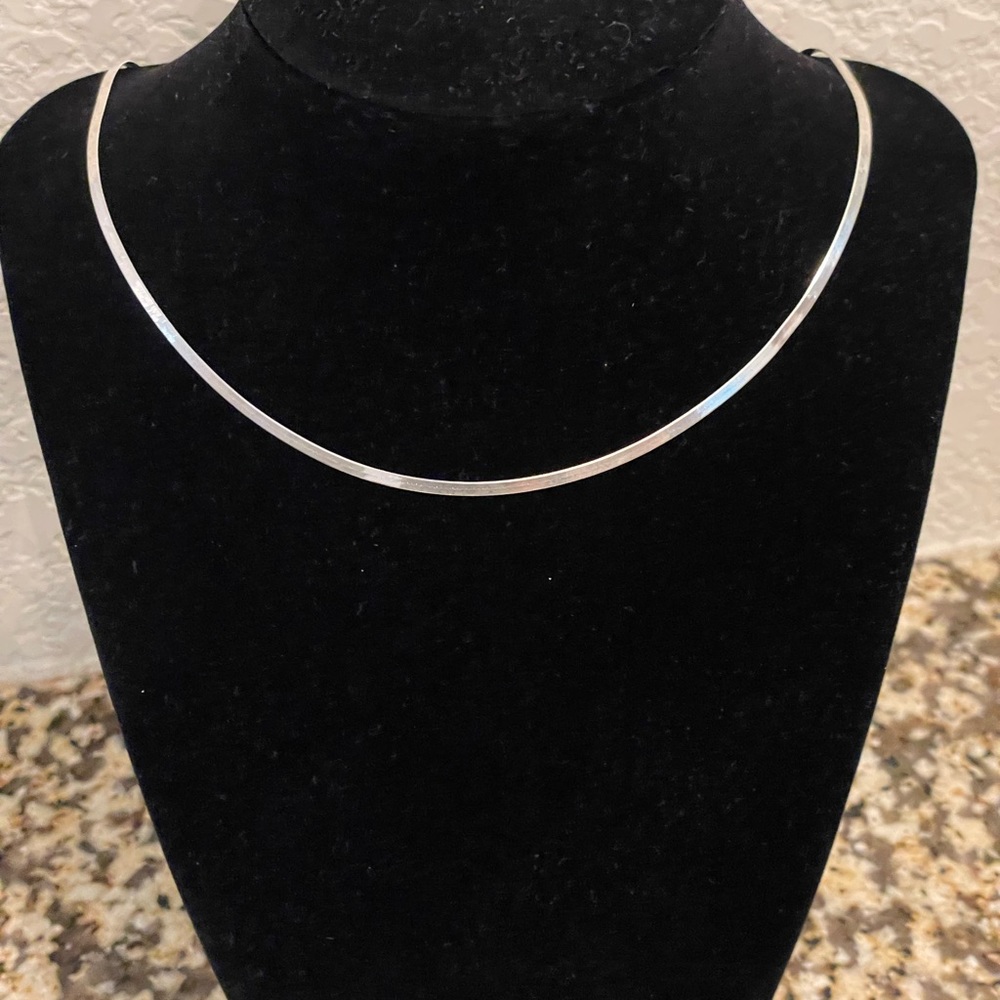 24 Inch Two-Sided Solid Sterling Silver Stamped 9… - image 6